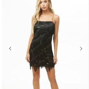 1920s Great Gatsby Fringe Flapper Dress